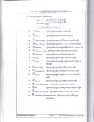 Autocad Structural Detailing 