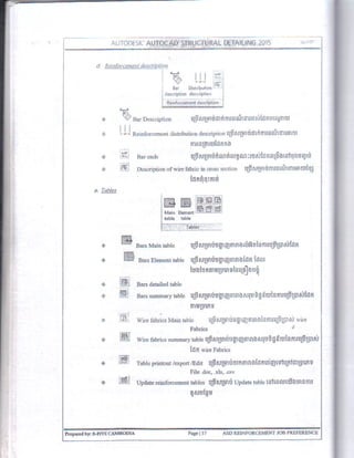 Autocad Structural Detailing 