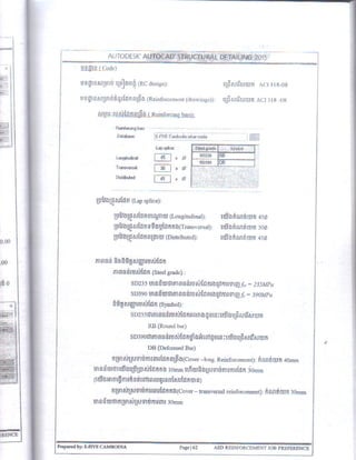 Autocad Structural Detailing 