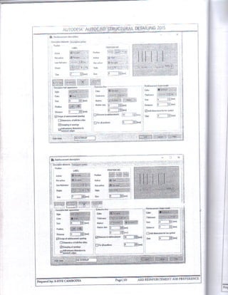 Autocad Structural Detailing 