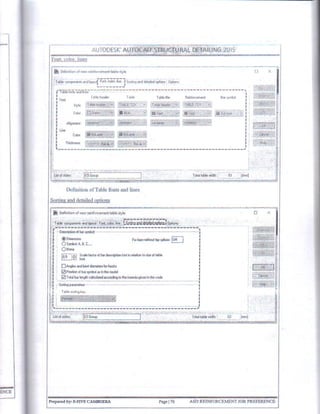 Autocad Structural Detailing 