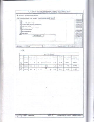 Autocad Structural Detailing 