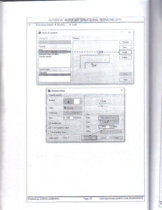 Autocad Structural Detailing 