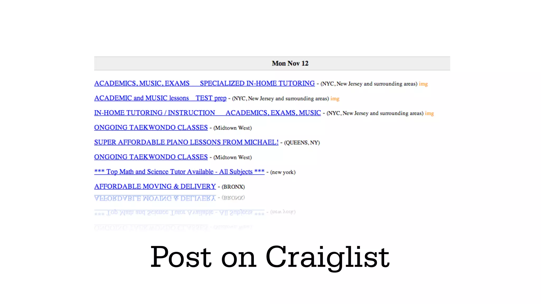 BUT SOMEONE
HAD A BETTER IDEA
 