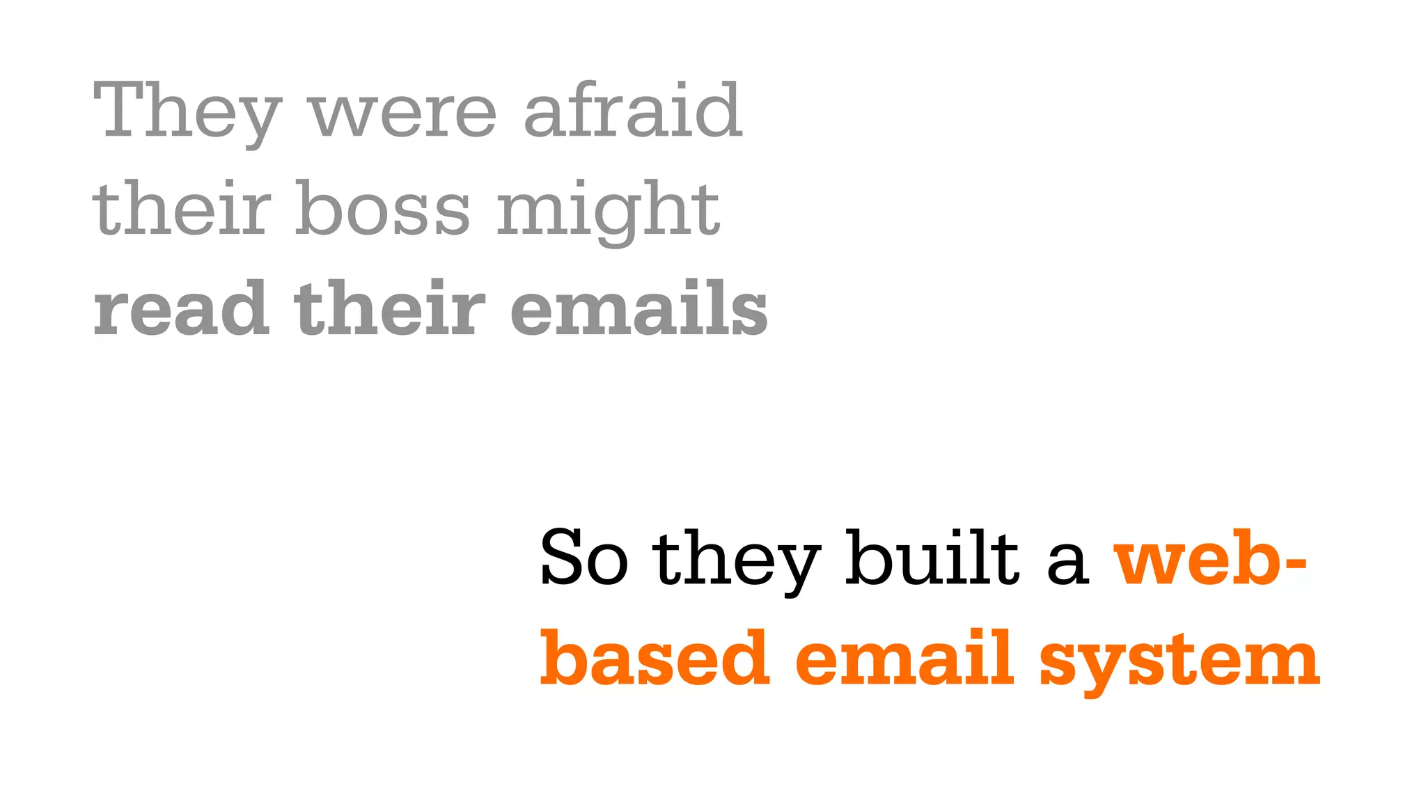 THIS STORY
IS NOT AN ANOMALY
 