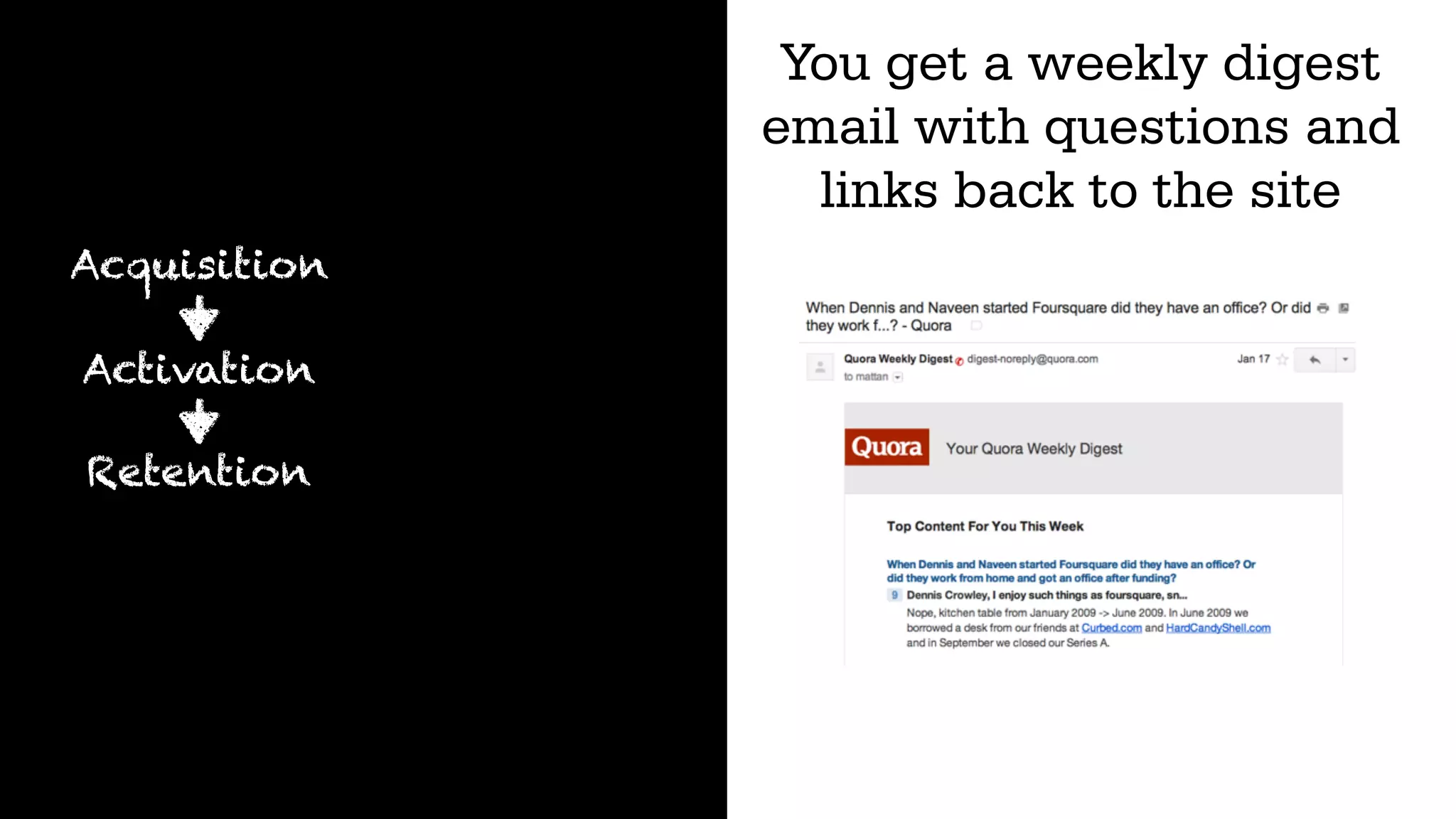 DIVIDE USERS INTO
CONTROL AND TEST GROUPS
 