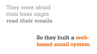 THIS STORY
IS NOT AN ANOMALY
 