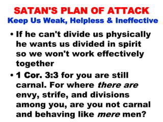 satan's plan of attack | PPTX