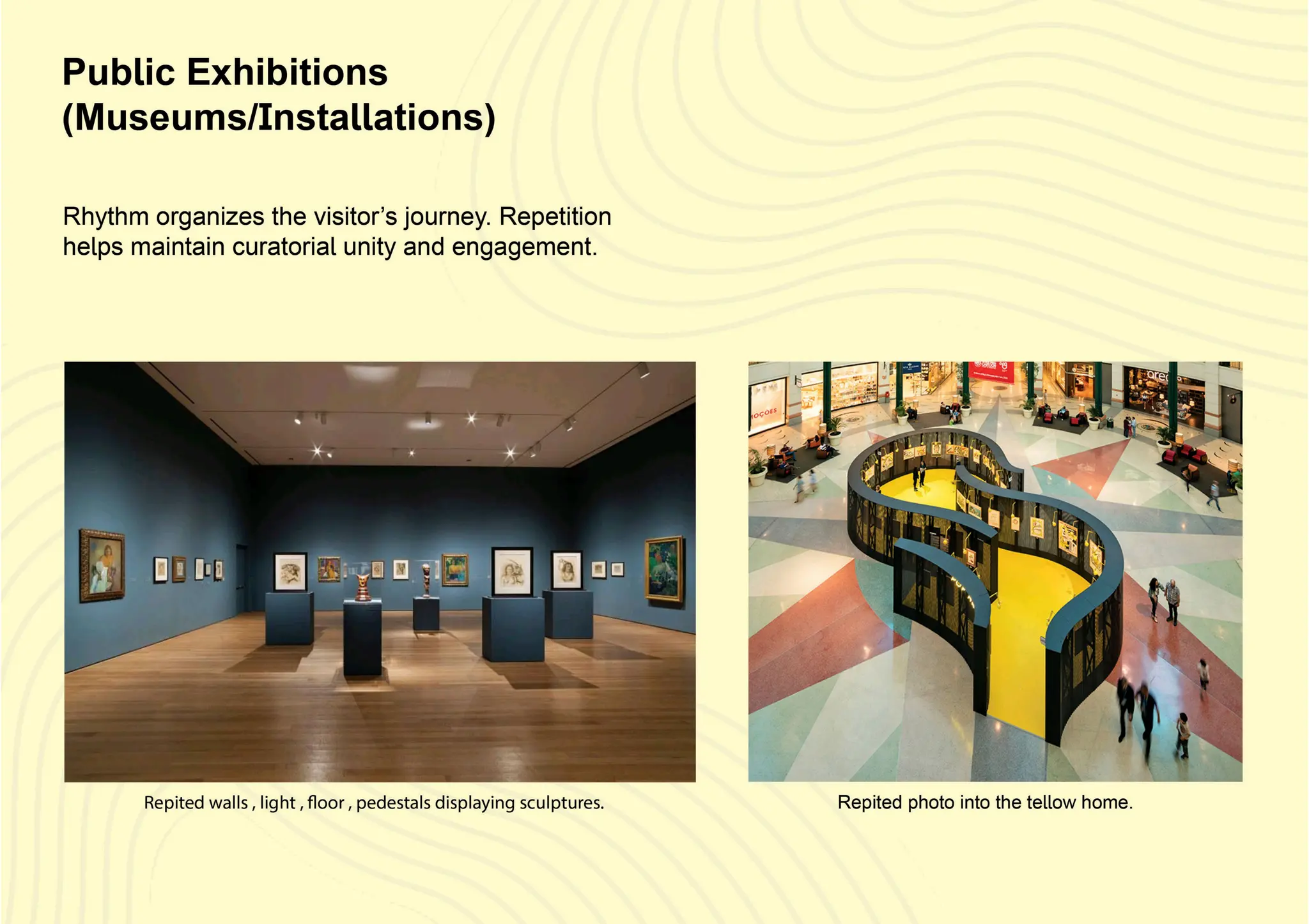 A Designing Project on "Rhythm and Repetition"