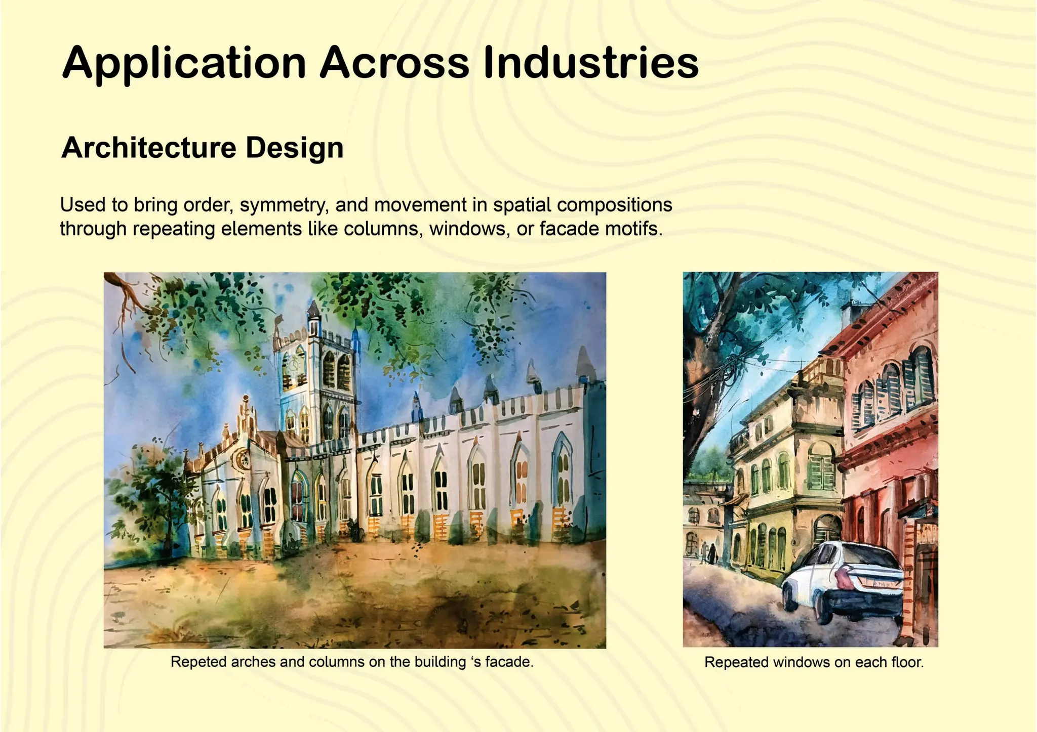 A Designing Project on "Rhythm and Repetition"