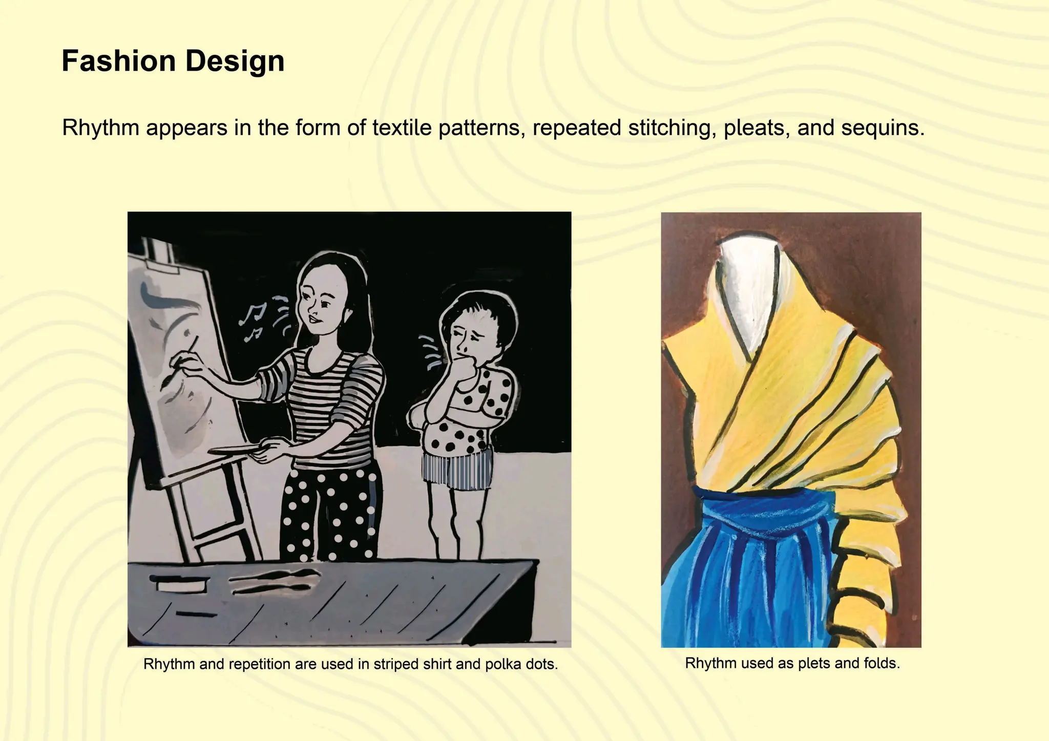 A Designing Project on "Rhythm and Repetition"