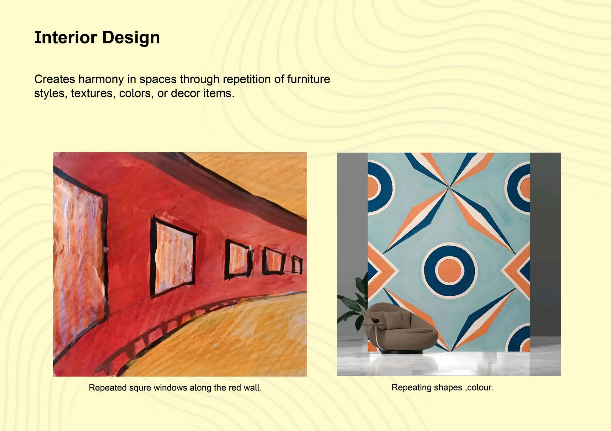 A Designing Project on "Rhythm and Repetition"