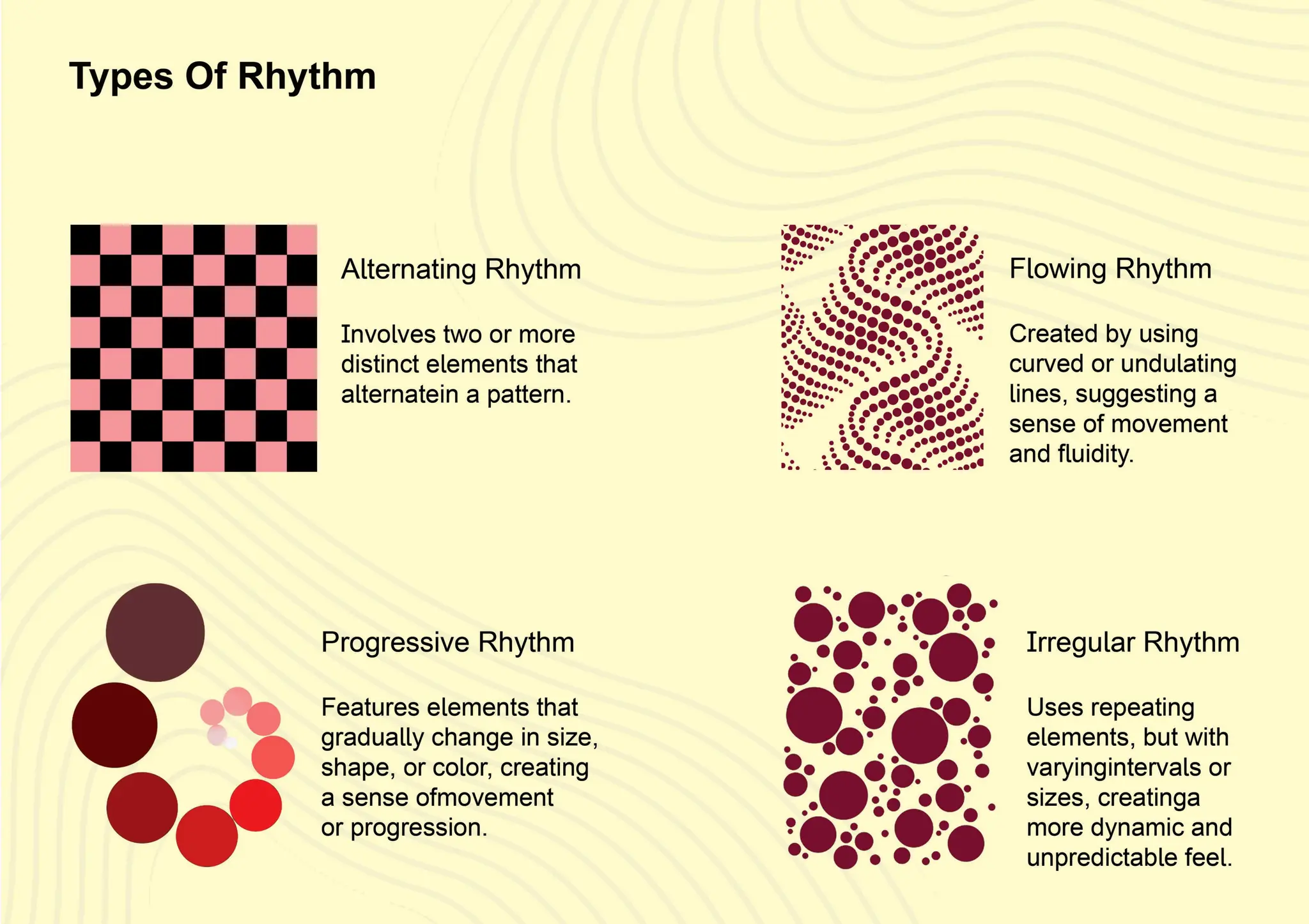 A Designing Project on "Rhythm and Repetition"