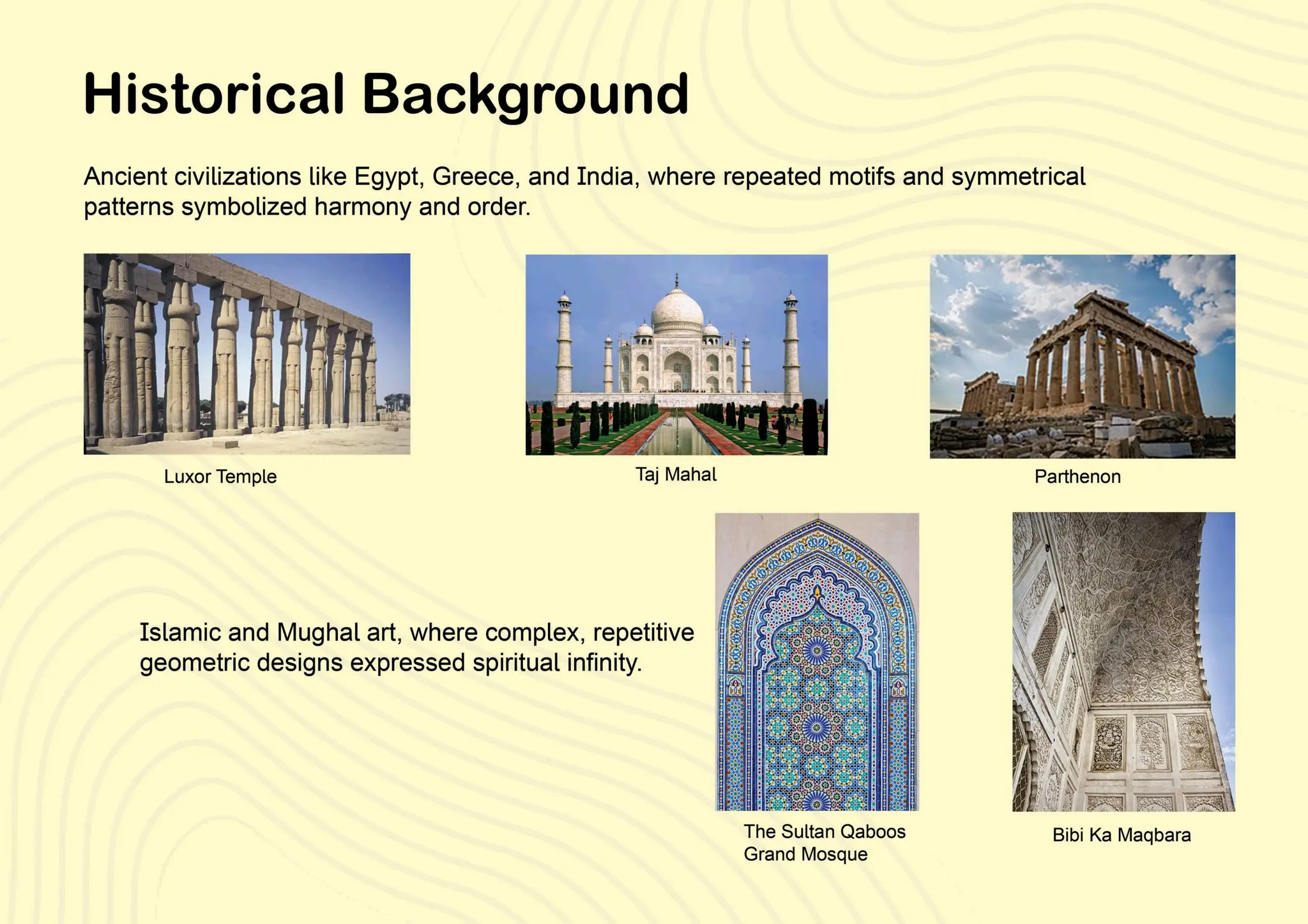 A Designing Project on "Rhythm and Repetition"