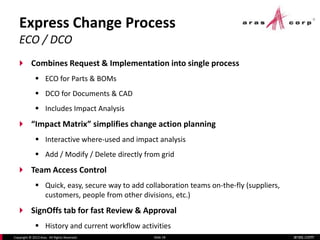 ARAS - change management | PPTX