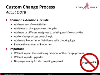 ARAS - change management | PPTX