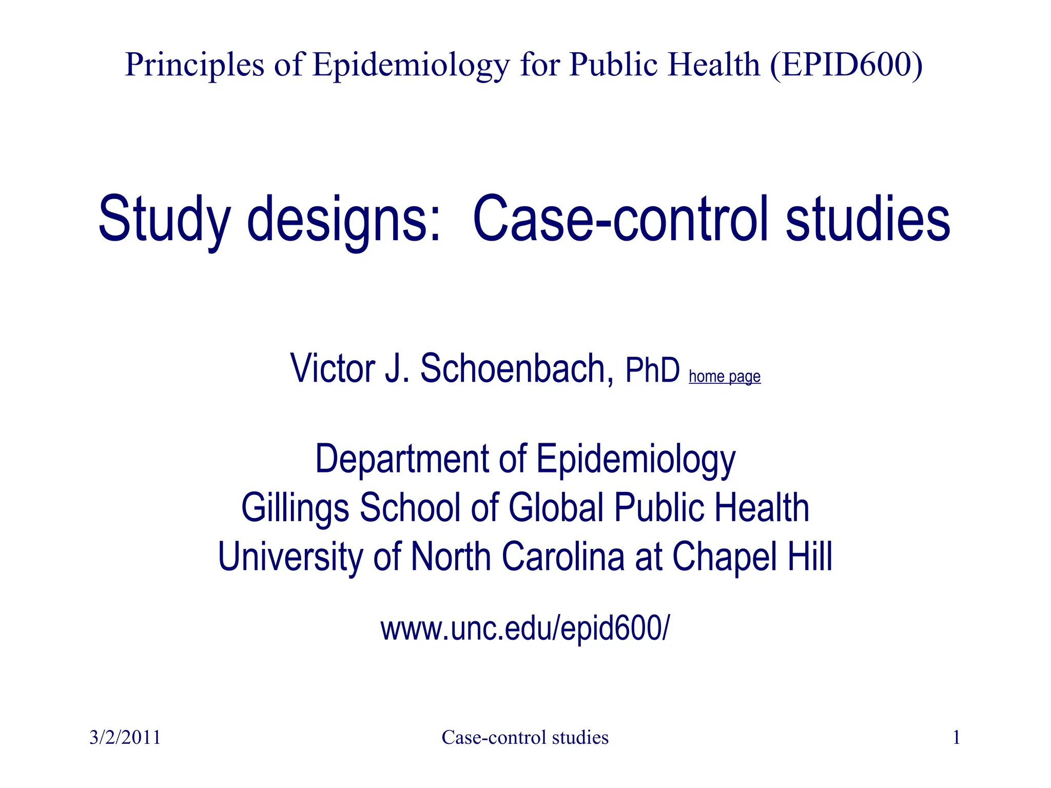 Case Control Study Design Study in Epidemiology.ppt