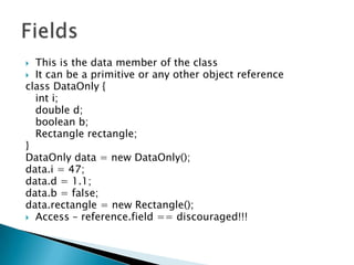 08 class and object | PPT