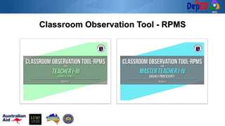 Classroom Observation Tool - RPMS
 