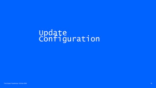 Update
Configuration
The Eclipse Transformer / 08-Dec-2020 34
 
