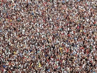 Large Crowd of People 