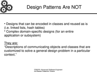 software design patern for software engineering | PPT