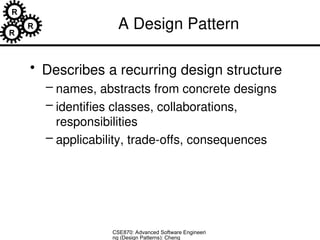 software design patern for software engineering | PPT