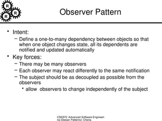 software design patern for software engineering | PPT