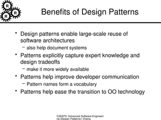 software design patern for software engineering | PPT