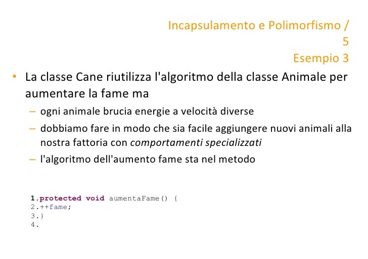 Velocità dating classe Java