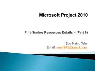 Soe Naing Win
Email: snw1975@gmail.com
 