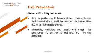 fire watch traning for construction crew | PPTX