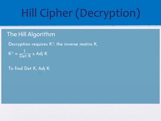 Hill cipher cryptography lets learn this | PDF