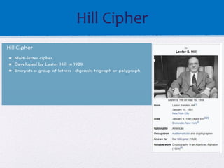 Hill cipher cryptography lets learn this | PDF