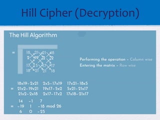 Hill cipher cryptography lets learn this | PDF