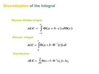 Integral Discretization A Classification Problem of Credit Risk Rating Investigated and Solved ...