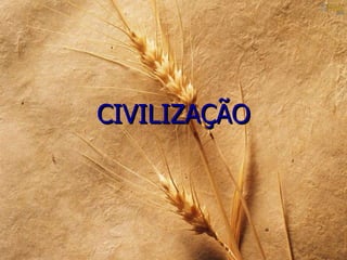 CIVILIZAÇÃO
 