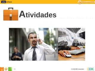 1




         Atividades




    31                © 2011 IBM Corporation
                        2010
 