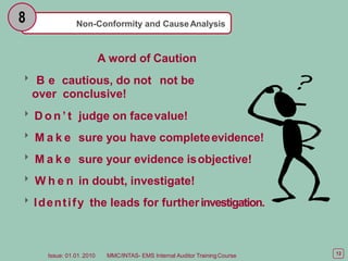 Nonconformity Examples