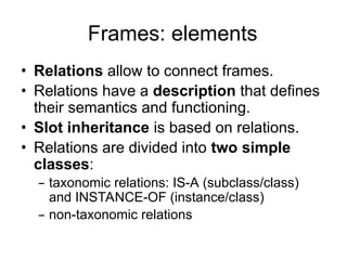 Frames Inheritance Ontological on Engineering Presentation1 | PPT