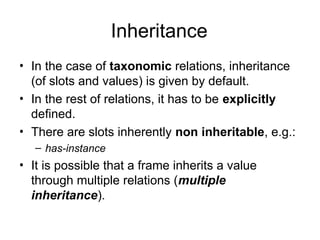 Frames Inheritance Ontological on Engineering Presentation1 | PPT