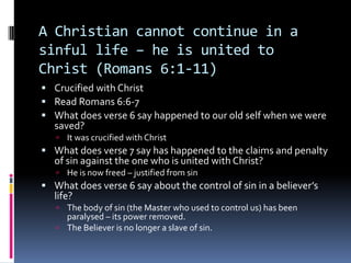 08. Paul’s Letter To The Romans - Chapter 6 | PPTX