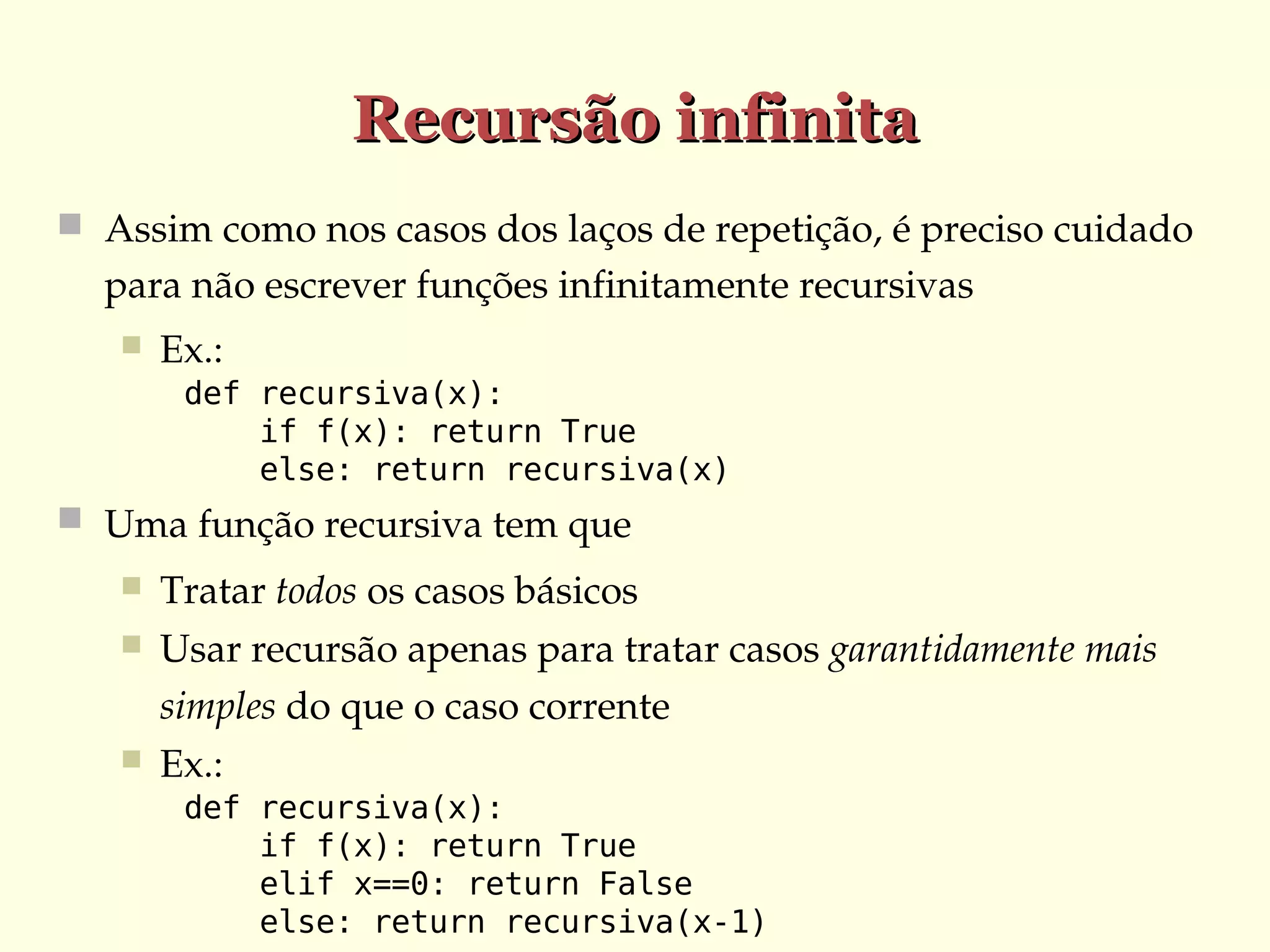 08 programando em python - recursao