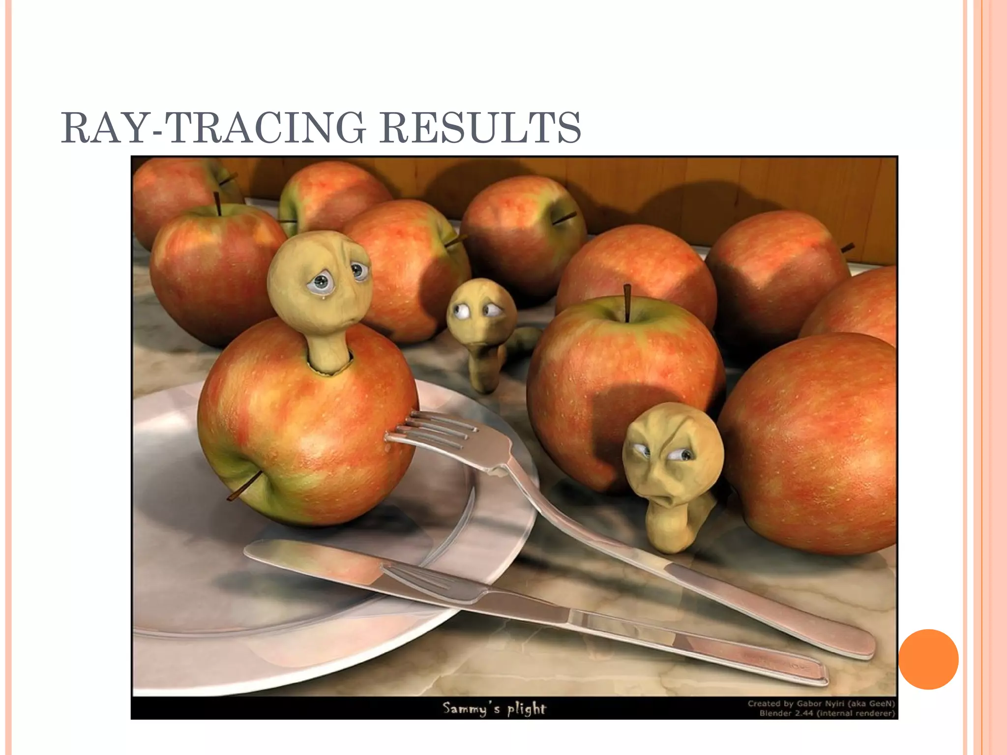 RAY-TRACING RESULTS
 