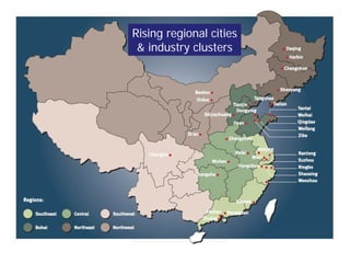 Rising regional cities
& industry clusters

slide 12

 