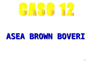 58
ASEA BROWN BOVERIASEA BROWN BOVERI
 