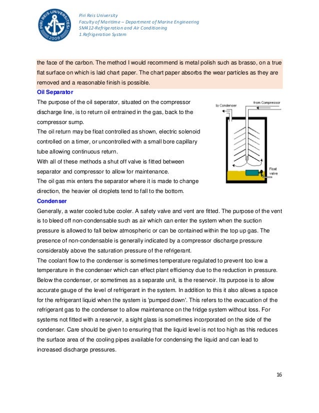 refrigeration and air conditioning refrigeration oils charts