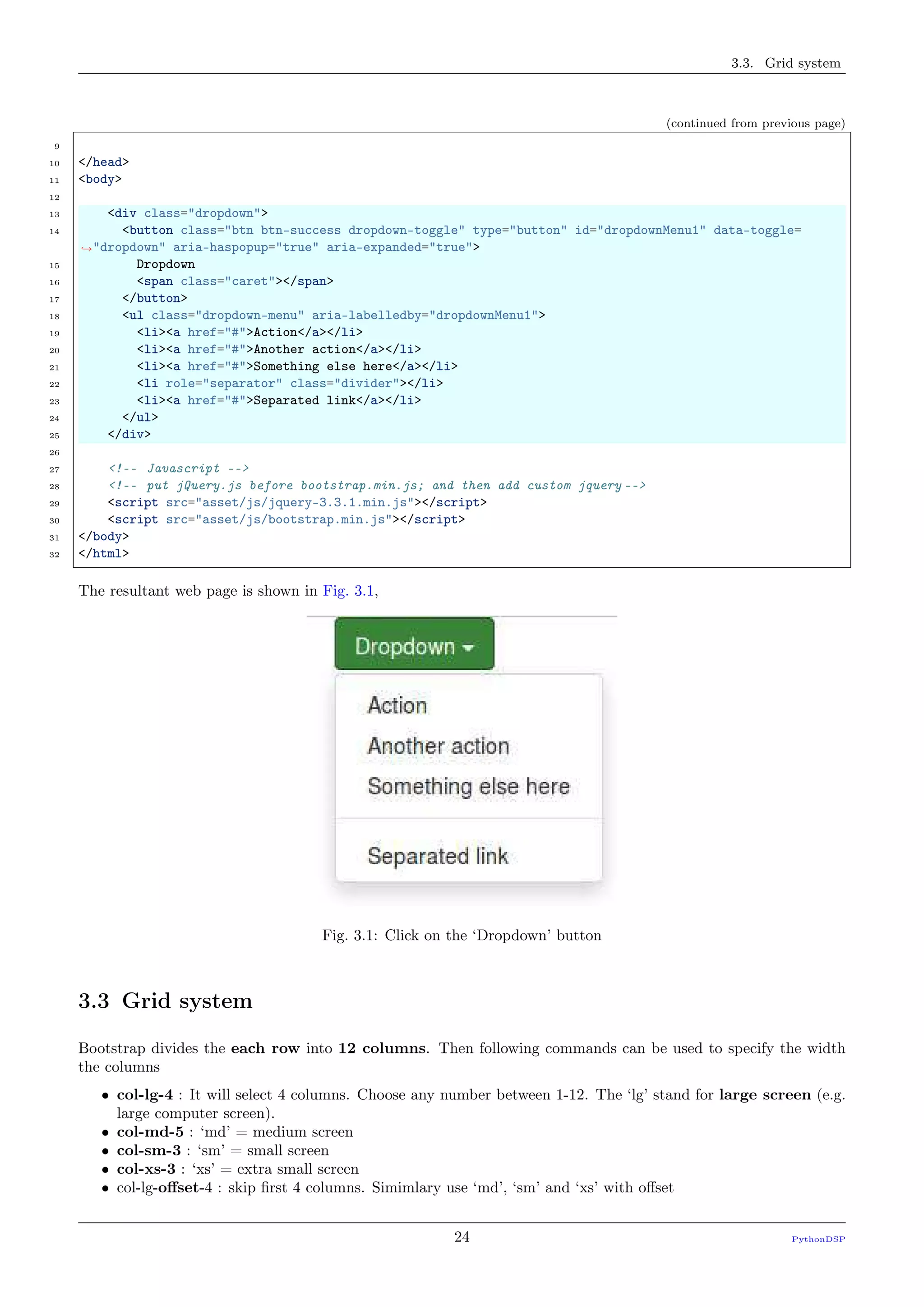 html-css-bootstrap-javascript-and-jquery | PDF