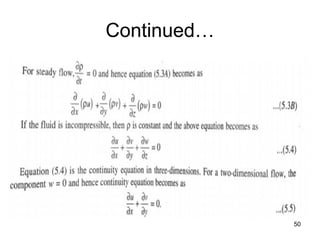 080118 chapter 5 fluid kinematics | PDF