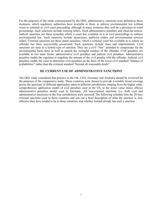 Administrative Sanctions | DOC